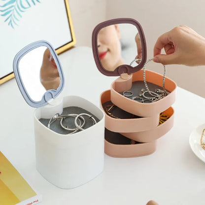 Folding Telescopic Floor Fan 3 Gears Summer Silent Desktop Retractable Fan for Office Bedroom School USB Rechargeable Ventilator