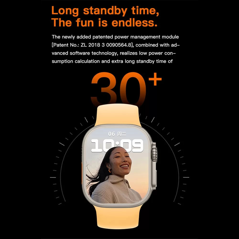 T800 Ultra Smart Watch Series 8. (Random Color)