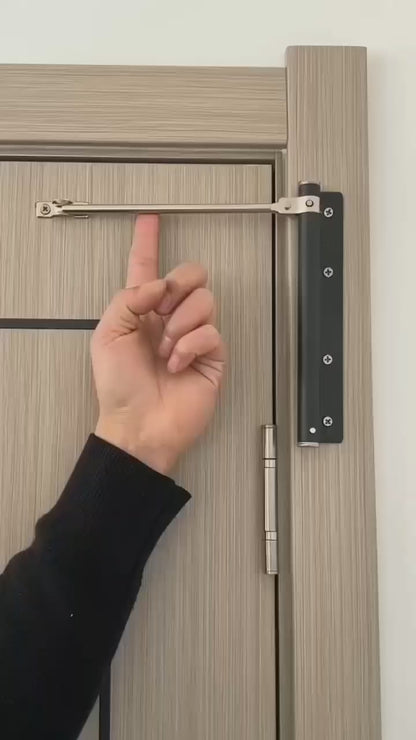 Automatic Door Closer Heavy Duty Self Closing Device for Home Office and Commercial Use Smooth and Controlled Door Closing
